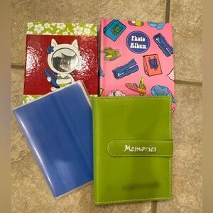 Colorful Photo Albums Set